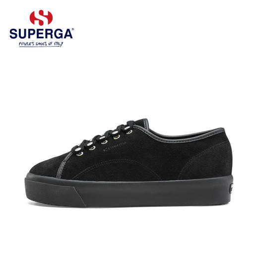 SUPERGA女鞋2020秋冬新款厚底显瘦S00GV40低帮系带防滑休闲鞋 商品图2