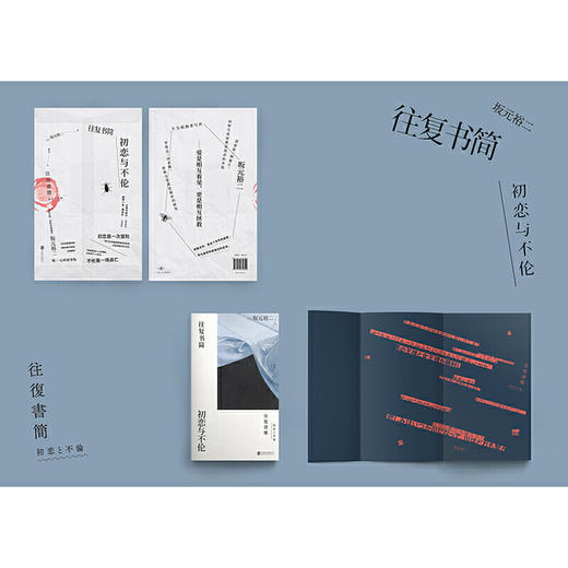 往复书简 初恋与不伦 日 坂元裕二 著 蕾克 译 小说作品集 商品图3