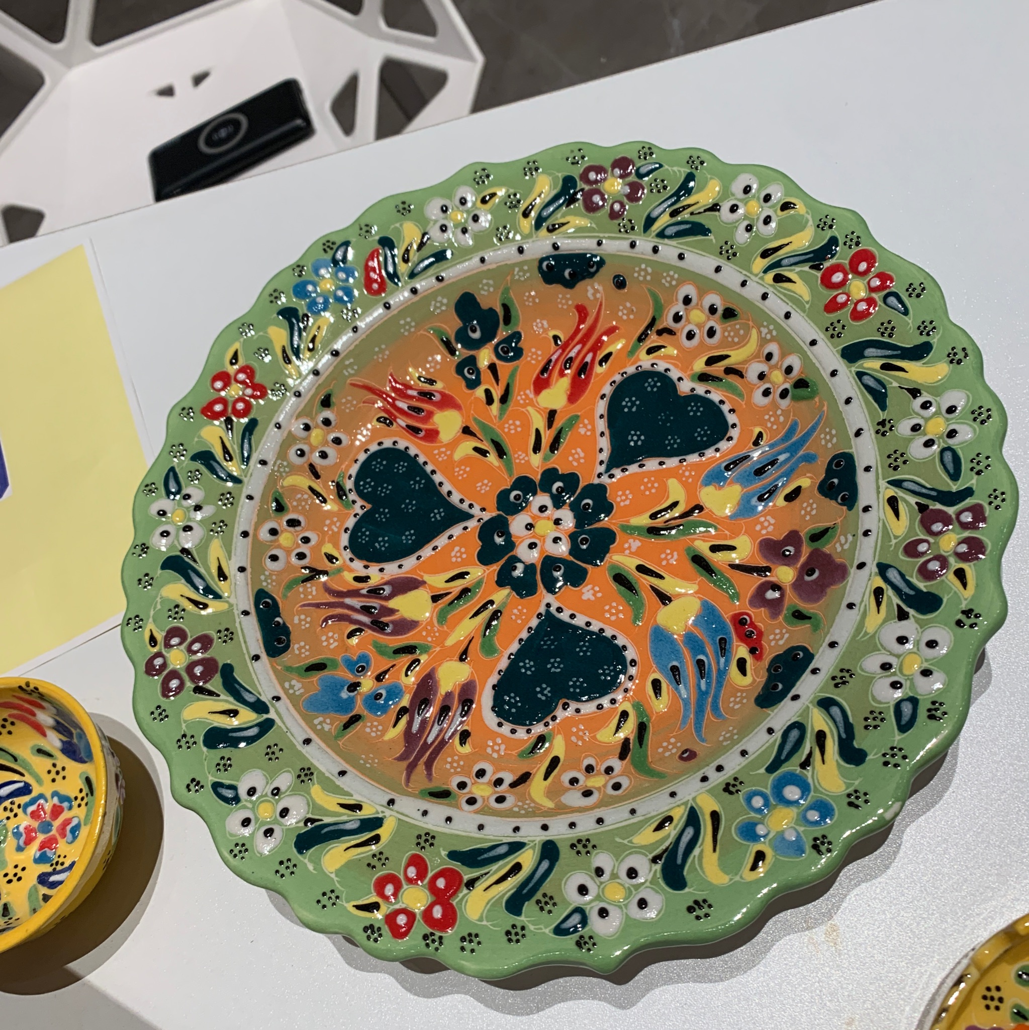 手工陶瓷装饰挂盘【卡帕】 25cm