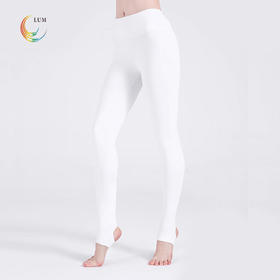 LUM99011露檬秋冬新款瑜伽高腰踩脚裤双面磨毛面料裸感