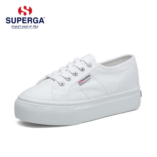 SUPERGA小白鞋 2020新款女松糕厚底透气休闲鞋板鞋帆布鞋学生 商品图3