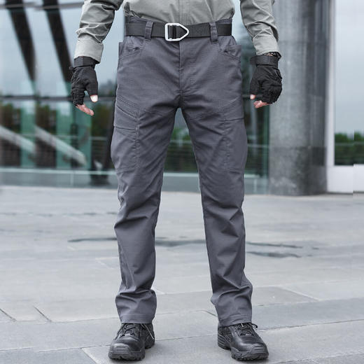 鹰爪行动战术裤男宽松秋冬新品网格作训裤多口袋工装裤耐磨作战裤 商品图0