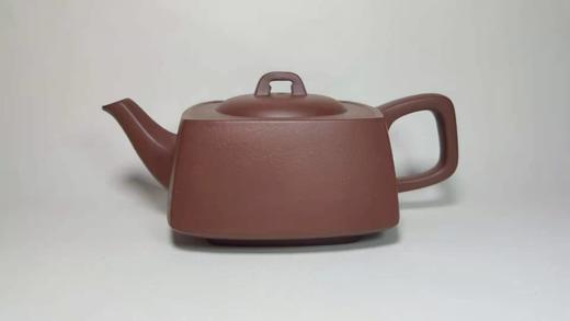 紫砂壶-矿四方壶，原矿黄龙山紫泥，240ML，吴文贤制作 商品图1