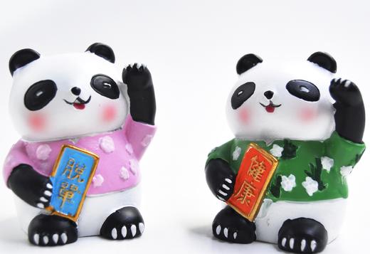 招财熊猫摆件 商品图3