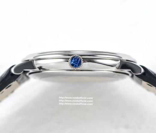 ZF新品【谦敬大作 致敬原版】宝珀6651-1127-55B搪瓷白，柳叶针，罗马刻度，简洁明快。黑色胎牛皮表带，柔软舒适。犹如腕间绅士，经典非凡【表壳】口径40mmX8.7mm 商品图1