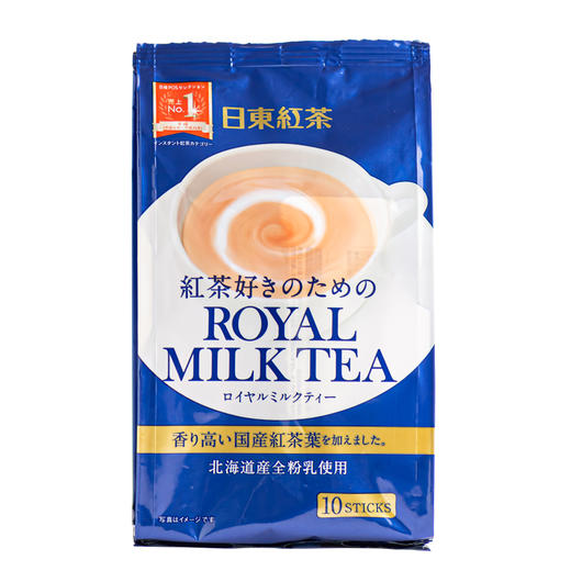 KJ 日本进口royal皇家北海道日东奶茶冲饮速溶原味经典红茶固体饮料140g（无货） 商品图4