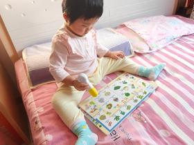 《小鸡球球智能点读笔》：真的信息量满满，一页就可以点好久