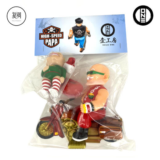 现货 壹工坊  圣诞老爹与圣诞小妖 搪胶 限定 潮玩 摆件 商品图7
