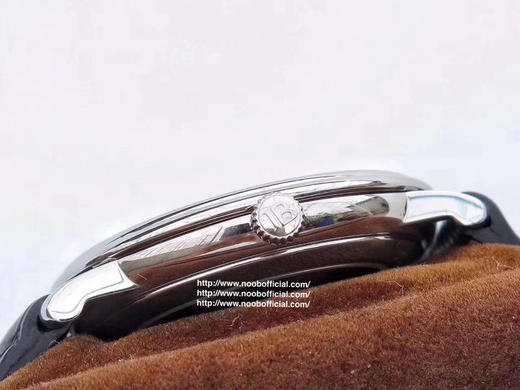 ZF新品【谦敬大作 致敬原版】宝珀6651-1127-55B搪瓷白，柳叶针，罗马刻度，简洁明快。黑色胎牛皮表带，柔软舒适。犹如腕间绅士，经典非凡【表壳】口径40mmX8.7mm 商品图11