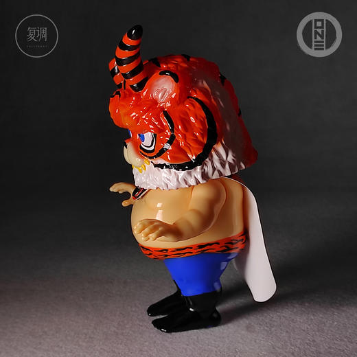 现货 壹工坊 虎面人间 复调限定 搪胶 摆件 潮玩 商品图1