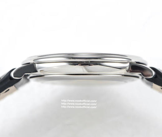 ZF新品【谦敬大作 致敬原版】宝珀6651-1127-55B搪瓷白，柳叶针，罗马刻度，简洁明快。黑色胎牛皮表带，柔软舒适。犹如腕间绅士，经典非凡【表壳】口径40mmX8.7mm 商品图8