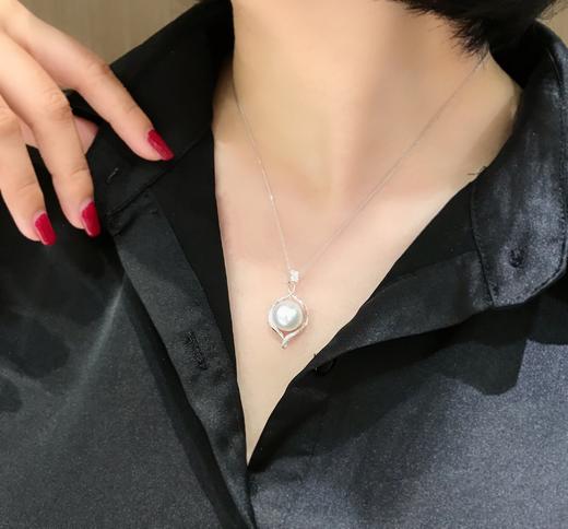 【631】18K白钻石南洋白珍珠吊坠·真珠盛宴 商品图2