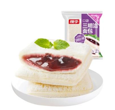 桃李口袋三明治面包草莓味 商品图0