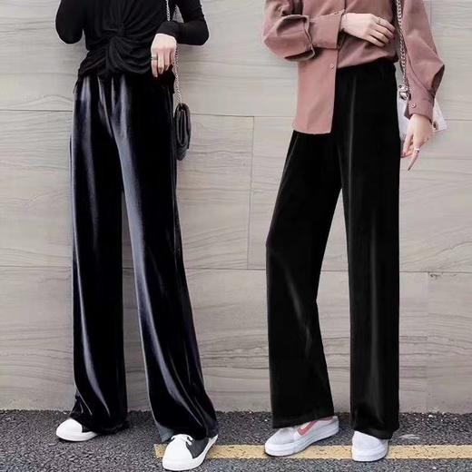 GDXY 小猫二代金丝绒阔腿裤 商品图0