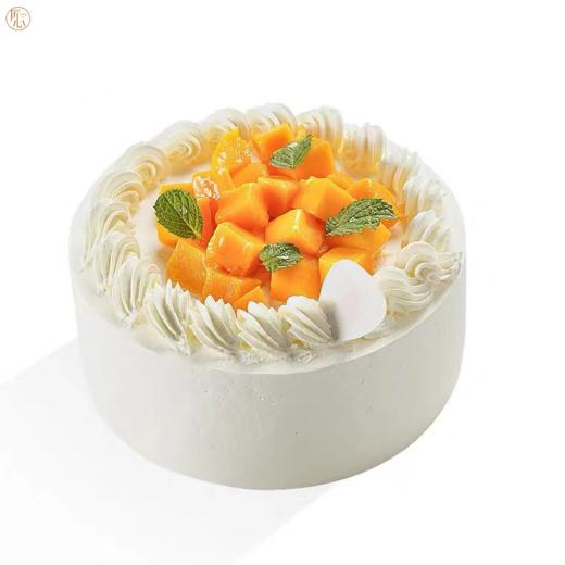 鲜果蛋糕-【6英寸芒果之恋】特惠45.5元 纯新鲜水果(双层夹心)