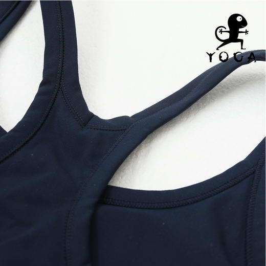 【七十二小时发货】壁虎瑜伽《元风》基础工字背瑜伽背心（有胸垫） 商品图8