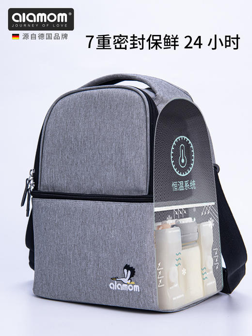 德国alamom背奶包母乳保鲜冰包上班便携式蓝冰冷藏保温套储奶包袋 商品图4