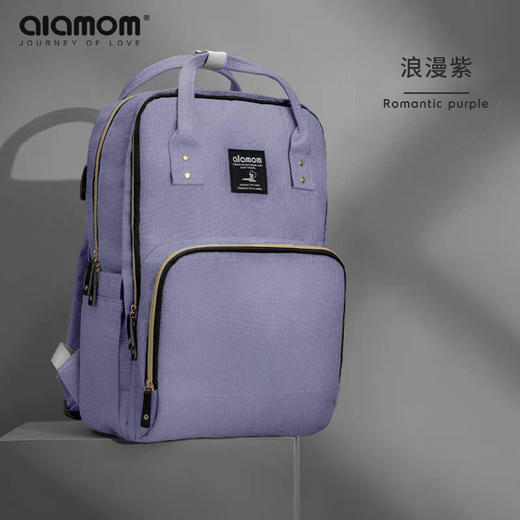 德国alamom新款妈咪包大容量多功能母婴轻便外出双肩包防水耐用 商品图8
