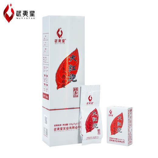 武夷星 五香特级大红袍醇香108g武夷岩茶乌龙茶茶叶武夷山 A1519 商品图1