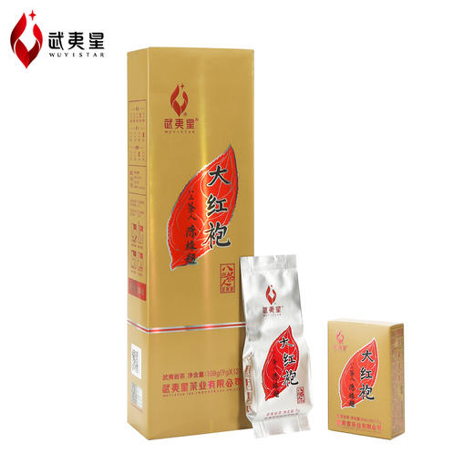 武夷星五香特级大红袍八三茶人108g武夷岩茶特级乌龙茶茶叶 A1521 商品图2