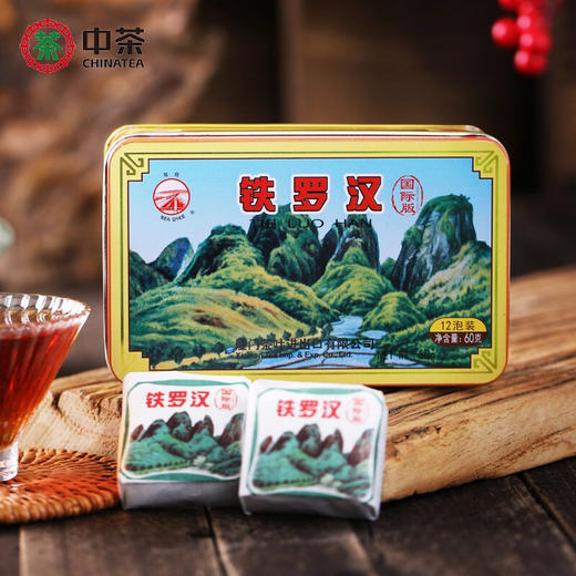 中茶  海堤 国际版 铁罗汉 60g 商品图1