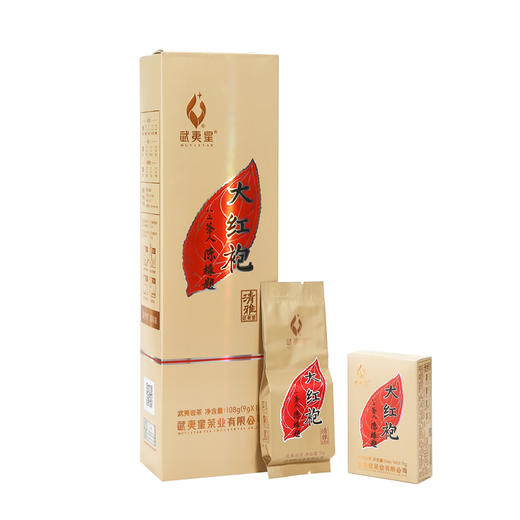 武夷星五香清雅大红袍竖条状108g礼盒装武夷岩茶特级茶叶 A1518 商品图0