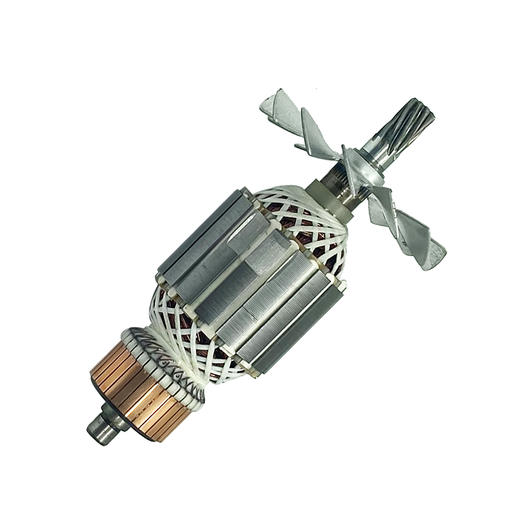 【货号02963】电链锯配件 5016电链锯电机铁风叶转子9齿 商品图1