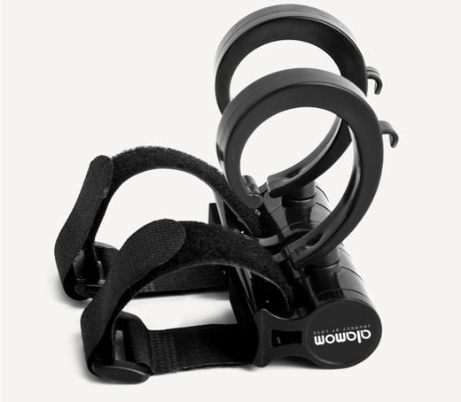 alamom婴儿车挂钩通用魔术贴360大挂钩挂包配件推车挂钩2只装 商品图5