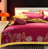 【四件套】*秋冬轻奢80支全棉磨毛四件套简约纯色刺绣加厚保暖磨毛床单床笠款 商品缩略图0