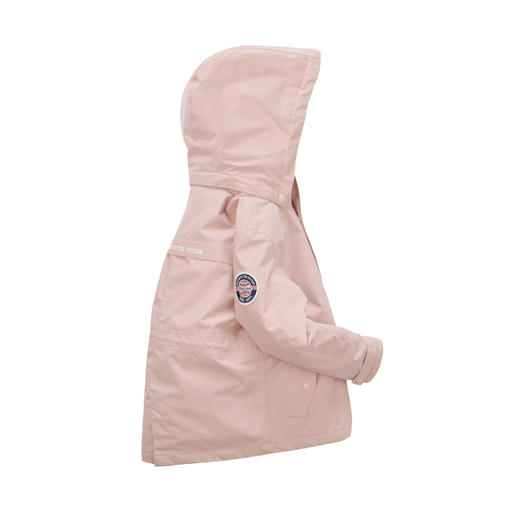 伯希和13840123儿童可拆卸冲锋衣男女童三合一抓绒两件套防风保暖外套 商品图8