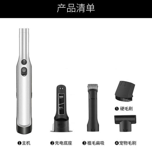 Shark随手吸W2无线手持吸尘器家用小型迷你吸尘器吸尘除螨 商品图6