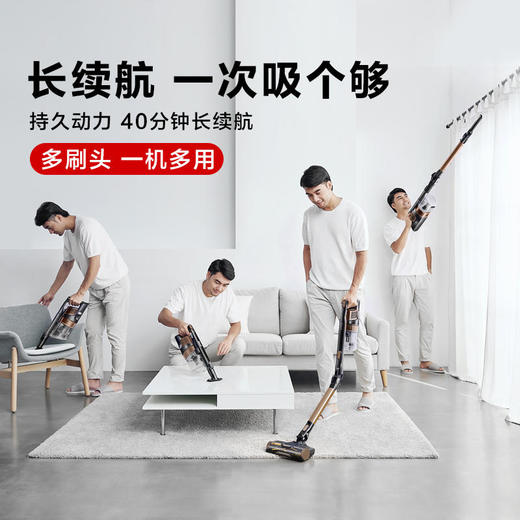 【Shark】美国Shark鲨客折叠吸尘器鲨鱼X2无线大吸力家用手持 商品图5