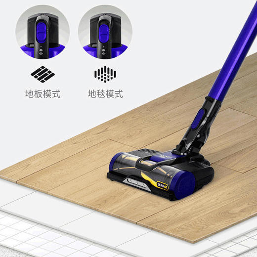 【Shark】（鲨客）折叠吸尘器X4家用手持无线除螨大功率吸尘器 商品图4