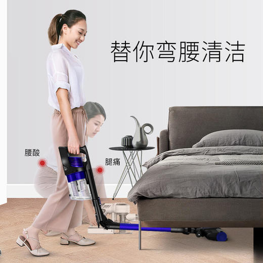 【Shark】（鲨客）折叠吸尘器X4家用手持无线除螨大功率吸尘器 商品图3