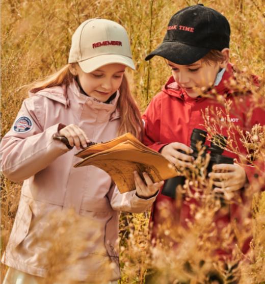 伯希和13840123儿童可拆卸冲锋衣男女童三合一抓绒两件套防风保暖外套 商品图4