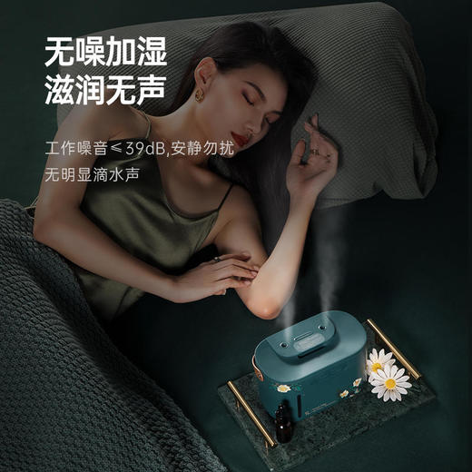 卡蛙双孔加湿器小型上加水带香薰模块 商品图1