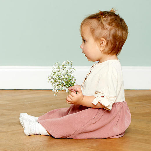 丹麦Gobabygo婴儿短袜竹纤维0-1-2岁宝宝地板袜新生儿儿童松口学步袜 商品图2