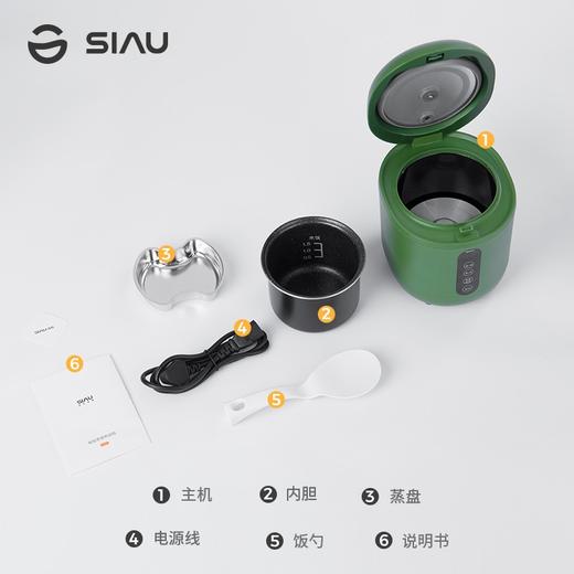 诗杭迷你电饭煲电饭锅 家用小型电饭锅 1-2人 多功能智能预约  0.8L 商品图8