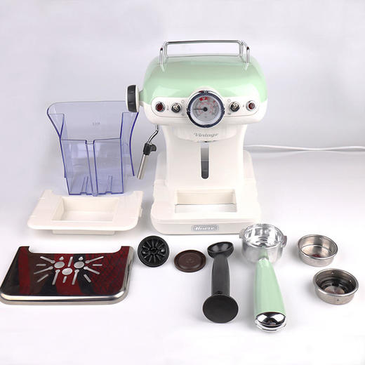 【阿里亚特】Ariete阿里亚特意式复古半自动咖啡1389可打奶泡 商品图7