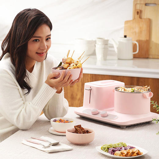 【东菱】【宝可梦联名系列】东菱DL-3405早餐机多功能三合一家用三明治宿舍锅学生锅电热煮锅懒人 商品图3