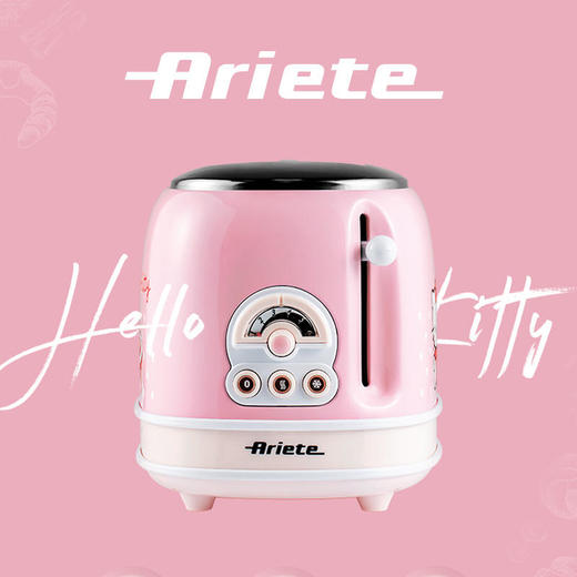 【阿里亚特】Ariete阿里亚特XHelloKitty联名款155多士炉吐司机 商品图0