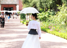 纱裙、白裤子，波点上衣来啦 