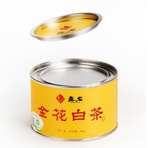 金花白茶 2015年寿眉 福鼎白茶 40g/罐 商品图4