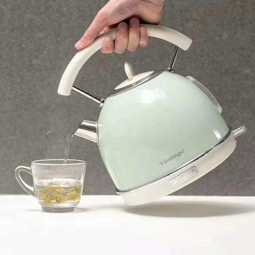【阿里亚特】Ariete阿里亚特意式复古电热水壶2877家用1.7升 商品图2