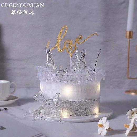 新品| 水晶公主女神蛋糕【点亮公主梦】 商品图2
