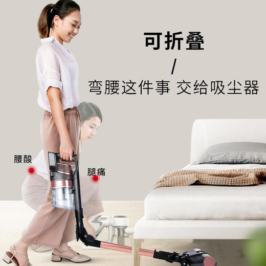 【Shark】美国Shark鲨客折叠吸尘器鲨鱼X2无线大吸力家用手持 商品图2