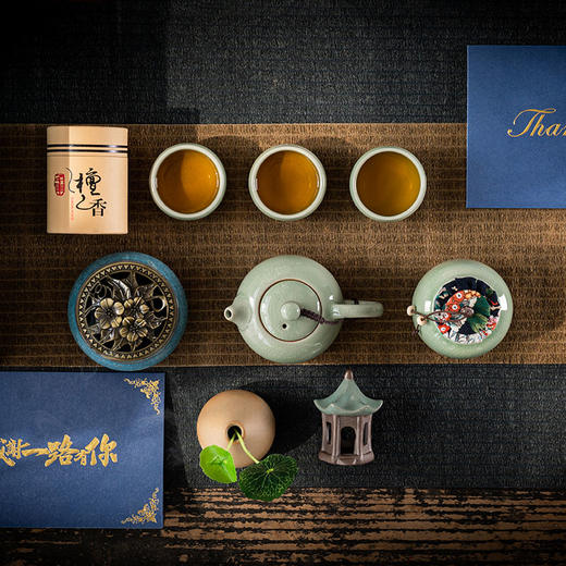 瓷皇叔丨公司活动年会伴手礼定制logo客户开业金融房地产礼品随手礼 商品图1