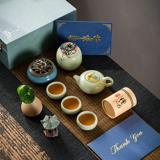 瓷皇叔丨公司活动年会伴手礼定制logo客户开业金融房地产礼品随手礼 商品图2