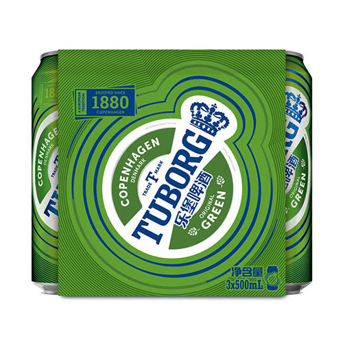 乐堡啤酒大罐3连包500ml*3 商品图0