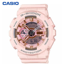 卡西欧（CASIO）手表 G-SHOCK系列 防震防磁防水自动LED照明手表 GMA-S110MP-4A1